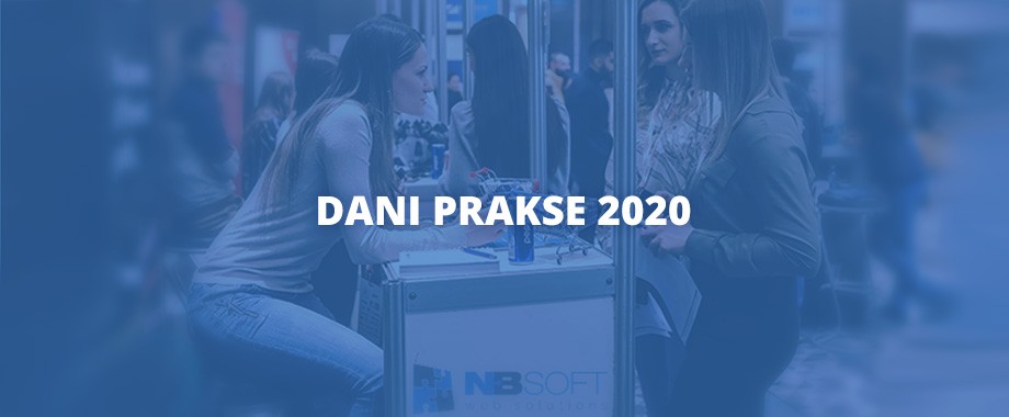 NB SOFT at the event Dani prakse 2020.
